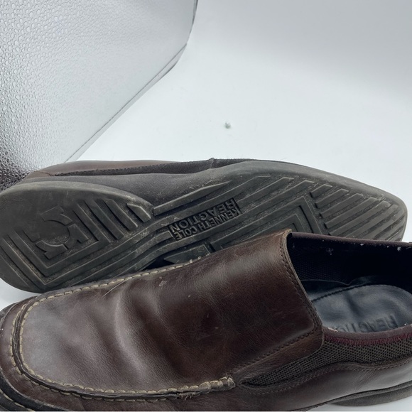 Kenneth call reaction, dress shoes, brown slip Ons size 11M - Picture 2 of 7